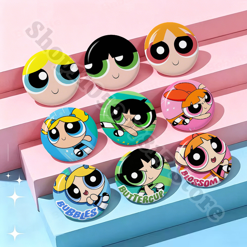 Anime Merchandise Bag - Kawaii The Powerpuffs Girls Cartoon Cute