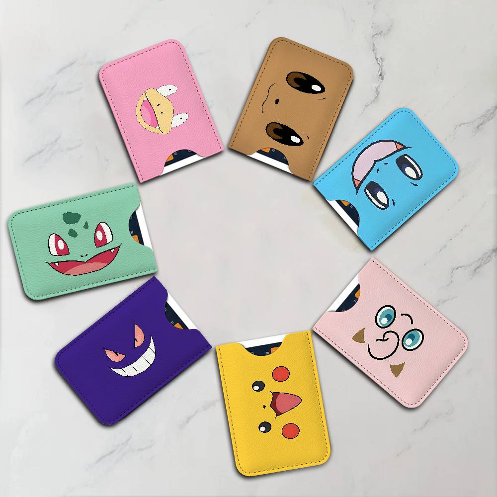 Collector Card Sleeve - P-PokemonS-S PU Leather Card Holder Sleeve
