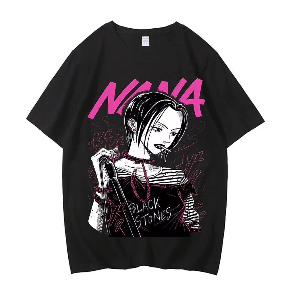 Nana Anime Merchandise - NANA Anime Graphic T-shirt Vintage Washed
