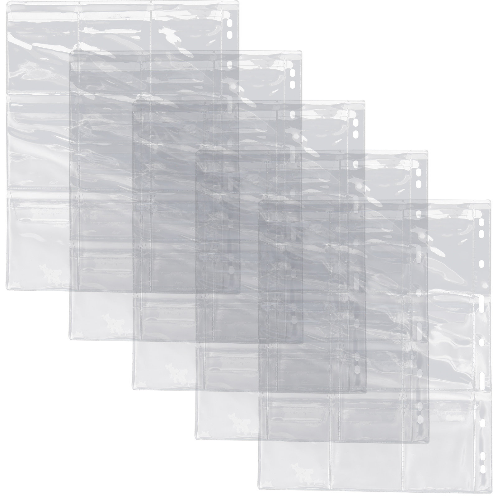 Collector Card Sleeve - 5 Pcs Coin Holders for Collectors