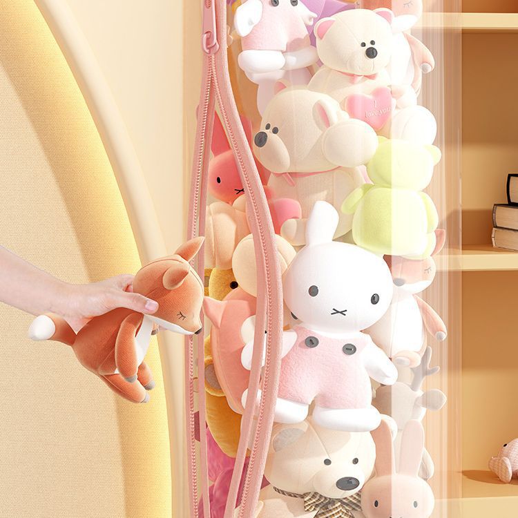 Stuffed Toy Storage Barrel wit - Plush Doll Anime 评论和价格