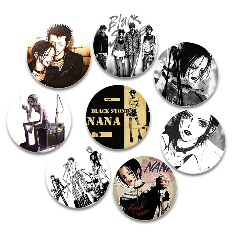 58mm Nana Enamel Pin Anime Fig - Nana Anime Merchandise 评论和价格