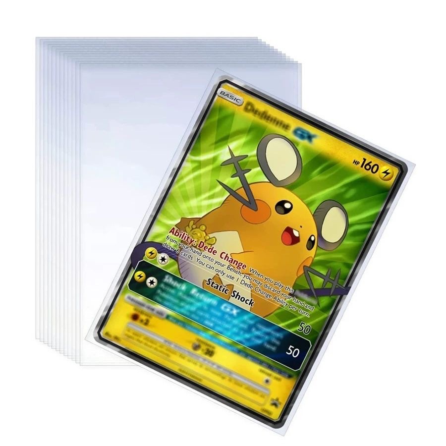 100Pcs Games Card Sleeves Tran - Collector Card Sleeve 评论和价格