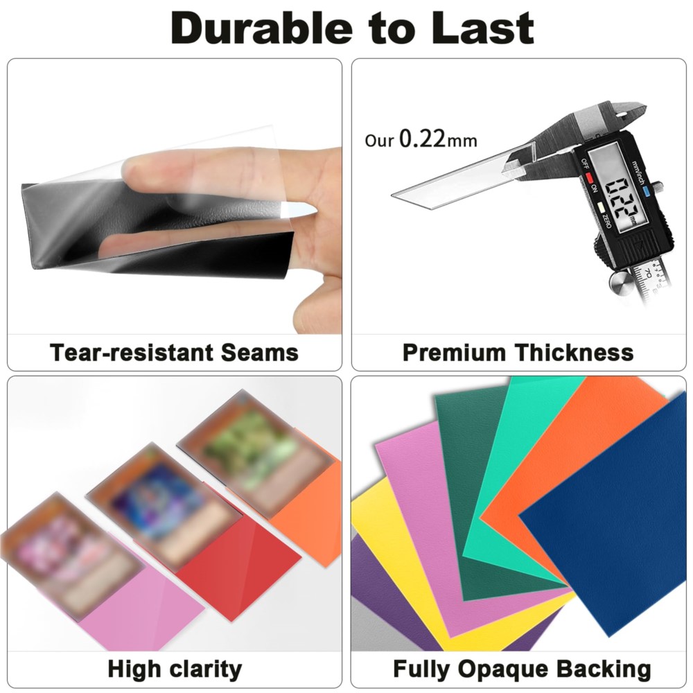 50PCS Card Sleeves For Pokemon - Collector Card Sleeve 评论和价格