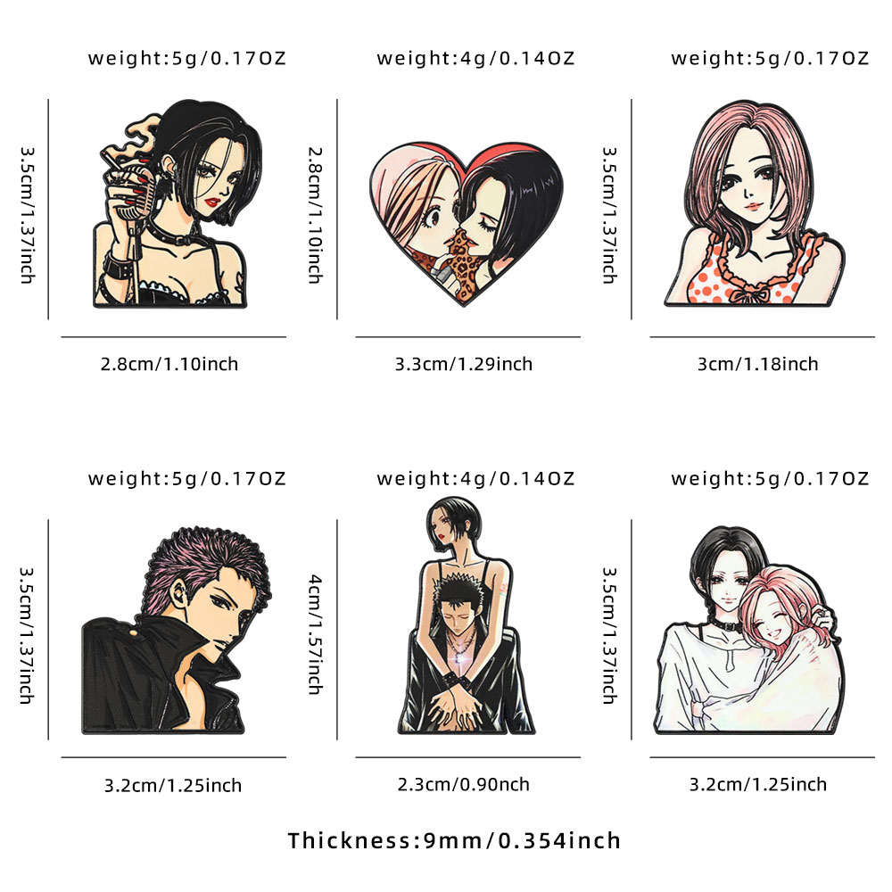 Vintage Punk Style Manga Girls - Nana Anime Merchandise 评论和价格