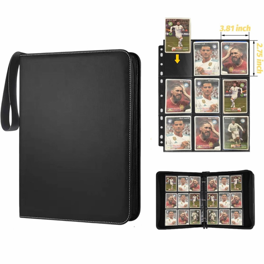 Card Binder 9 Pocket Double Si - Collector Card Sleeve 评论和价格