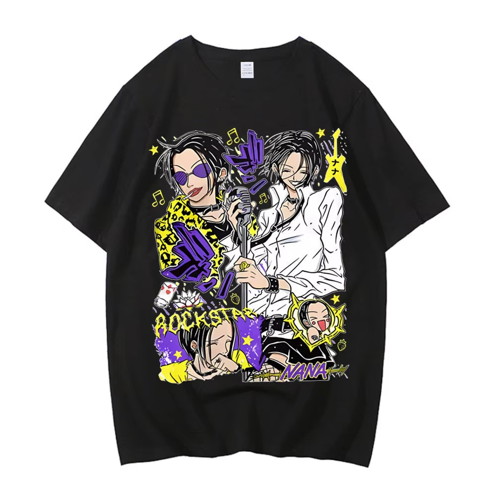 NANA Anime Graphic T-shirt Vin - Nana Anime Merchandise 评论和价格