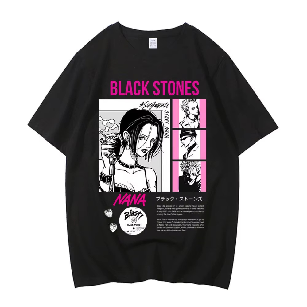 NANA Anime Graphic T-shirt Vin - Nana Anime Merchandise 评论和价格