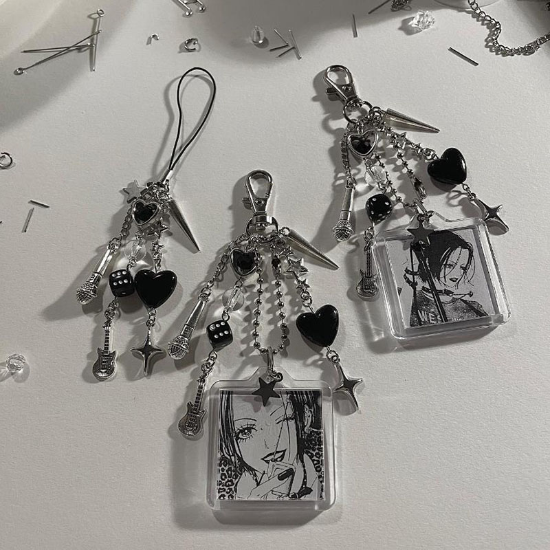 nana keychains beaded phone ch - Nana Anime Merchandise 评论和价格