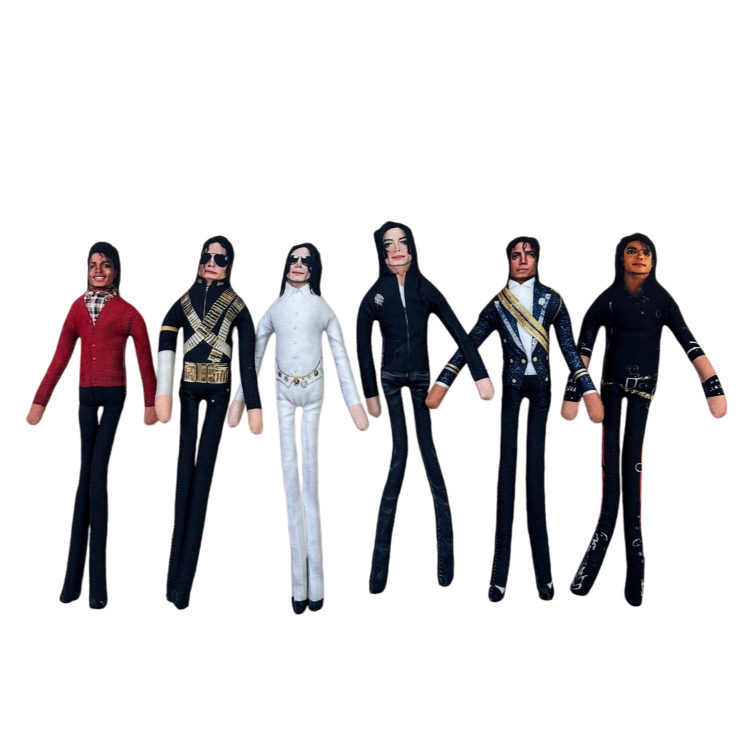 1-6pcs Michael Jackson Cosplay - Plush Doll Anime 评论和价格