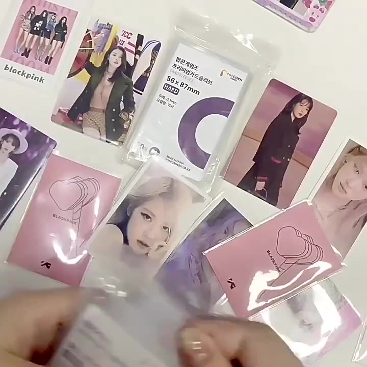 50/100Pcs Korean Card Holder P - Collector Card Sleeve 评论和价格